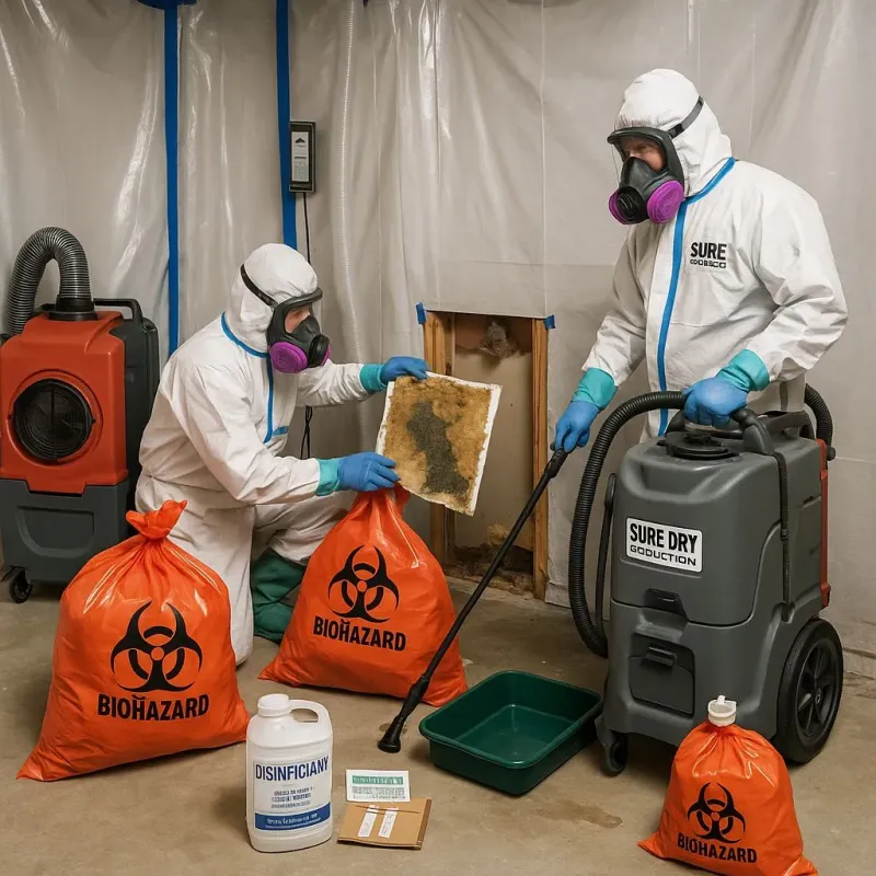 Contaminated Water Handling Protocols process in Cerro Gordo County, IA